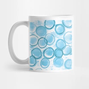 Blue Circles Mug